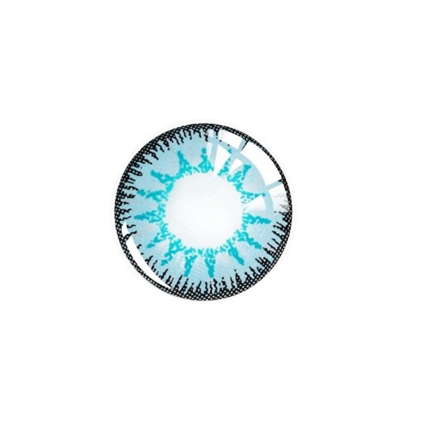 Barevné kontaktní čočky P3945 modrá