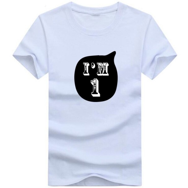 Barnfödelsedag t-shirt B1510 vit 3 A
