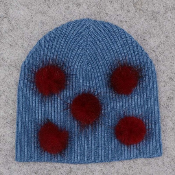Barnhatt med pompoms Natasha 2-5 år 6