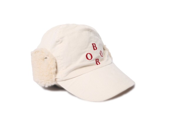 Barns vintermössa över öronen beige 2-5 år