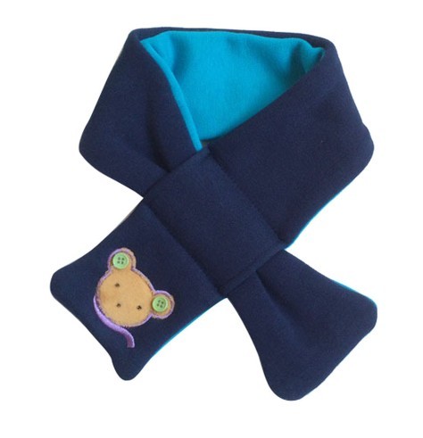 Barnscarf J2461 blå