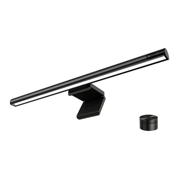 Barre lumineuse LED pour moniteur LYMAX L1 PLUS 42 cm Télécommande sans fil 3 températures de couleur Dimmable Aluminium USB-C Noir Pour le travail 1