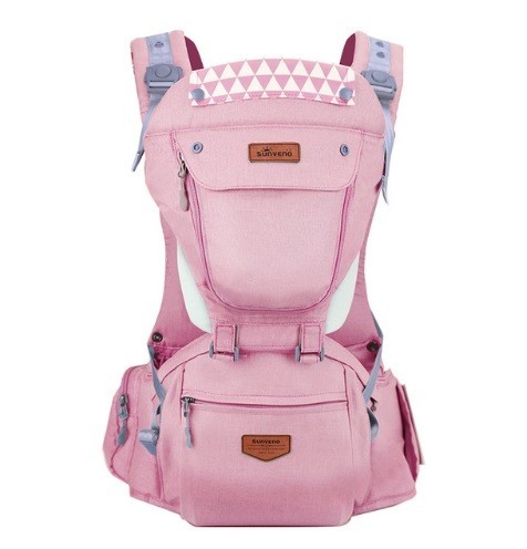 Bärsele med fickor J2482 rosa