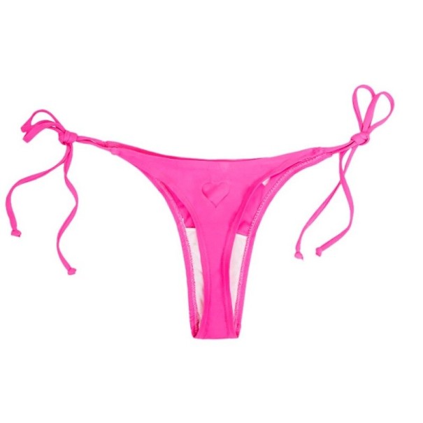 Bas de maillot de bain femme P1107 rose foncé L