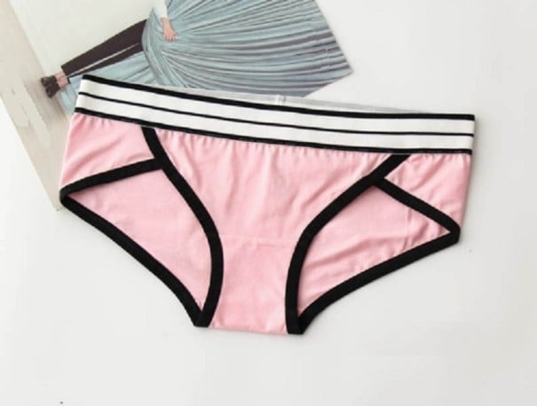 Basisondergoed voor dames lichtroze XXL