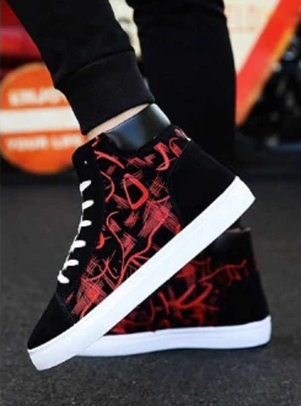 Baskets montantes pour hommes J2122 rouge 39