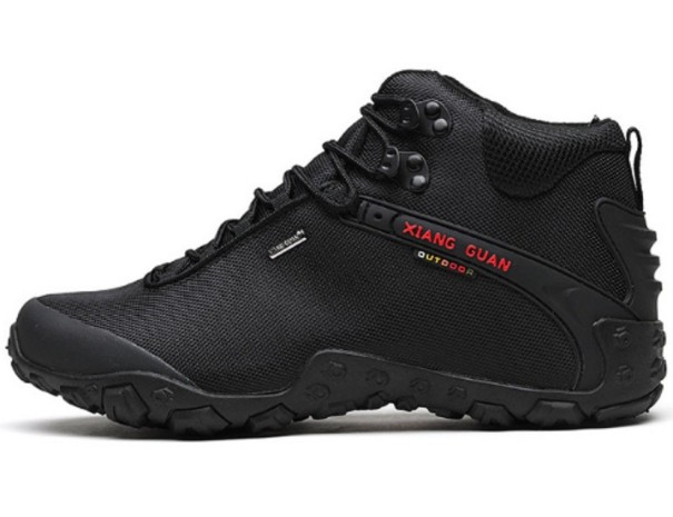 Baskets montantes pour hommes noir 49