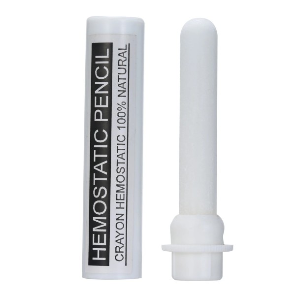 Bastão hemostático de alúmen 8 x 1,5 cm Bastão pós-barba para parar o sangramento Cuidados antibacterianos após a barba e pele 1