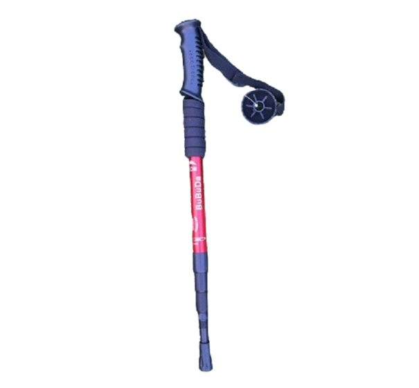 Bastone da trekking telescopico 52 - 110 cm rosa