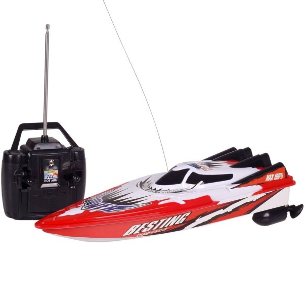 Bateau RC rouge