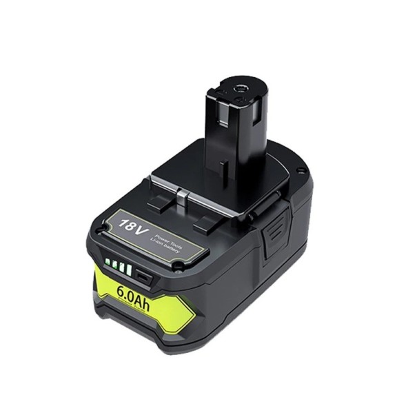 Batería 6Ah 18V Li-ion de repuesto para RYOBI One+ Plus P108 P104 P107 RB18L50 RB18L20 Herramientas eléctricas a batería de larga duración 1