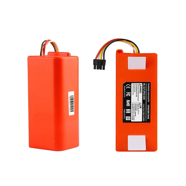 Bateria de substituição 12800mAh para aspirador robot Xiaomi Roborock 137x43x45mm Bateria extra forte com longa duração para desempenho e eficiência 1