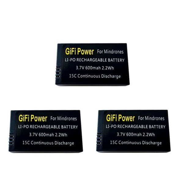Bateria para dron Parrot Minidrones Mambo 600 mAh 3 un