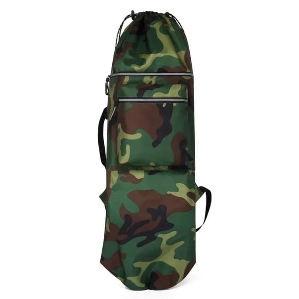Batoh na freediving vodotesný úložný vak na potápačské vybavenie 110 x 32 cm z 600D oxfordskej tkaniny maskáčový na potápanie a lov rýb 1