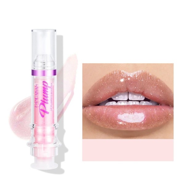 Batom líquido hidratante à prova de água com efeito volumizador 5 ml Brilho duradouro Cor intensa Realce dos lábios 2