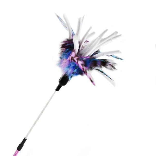 Bâton avec plumes pour chats G3020 2