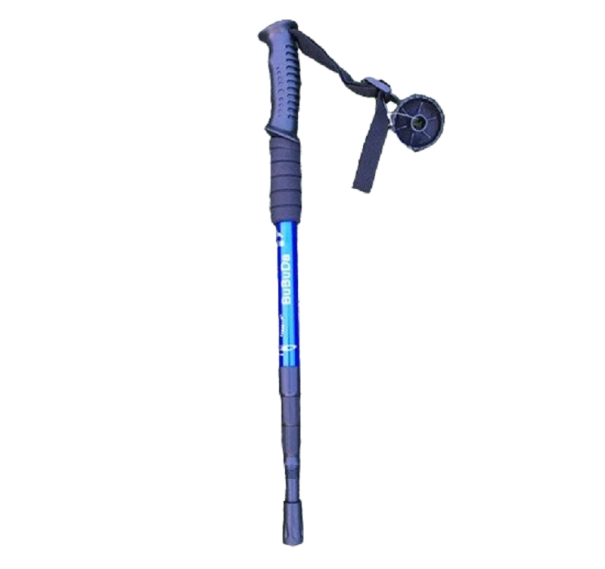 Bâton de trekking télescopique 52 - 110 cm bleu