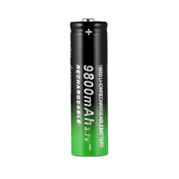 Batteria ricaricabile 18650 3,7V 9800mAh Li-ion per torce e elettronica Alta qualità cella ricaricabile Autonomia Lunga durata 1