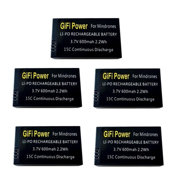 Batterij voor de Parrot Minidrones Mambo drone 600 mAh 5 st.