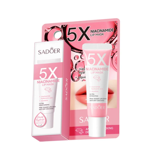 Baume à lèvres éclaircissant 10 g avec niacinamide Soin hydratant des lèvres Baume nourrissant contre la pigmentation Régénération douce des lèvres 1
