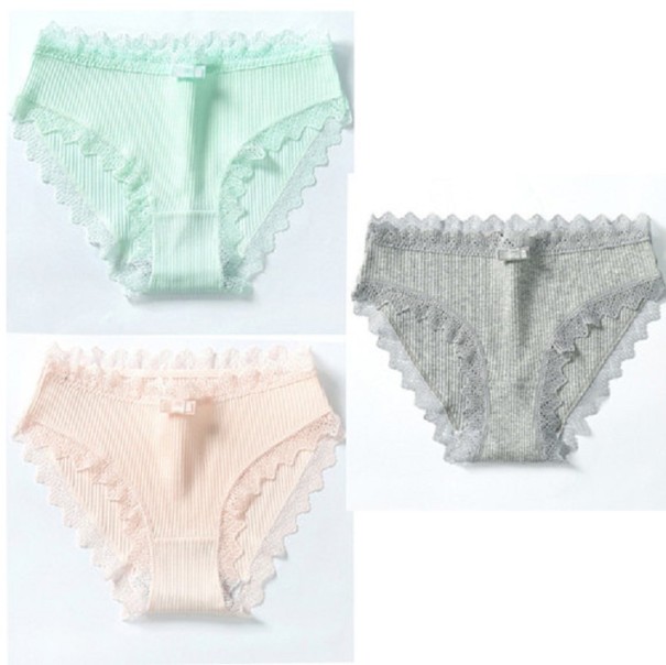 Baumwollhöschen für Damen – 3 Stück XS 5