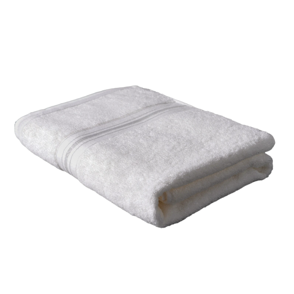 Bavlnený uterák 70 x 30 cm biela