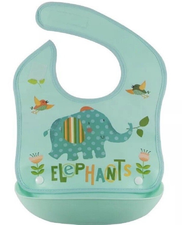 Bavoir en silicone avec poche N880 1