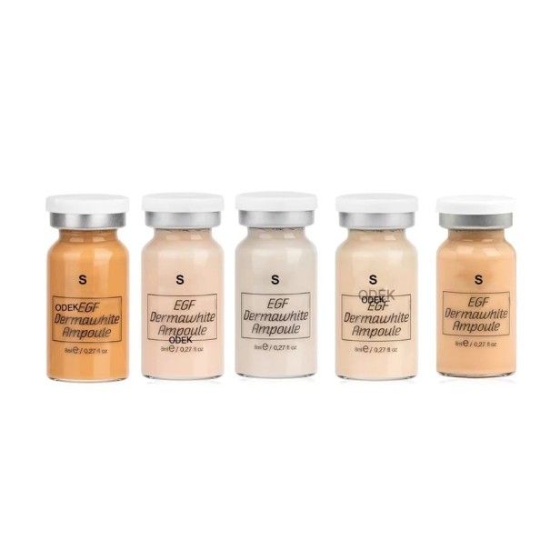 BB Glow ampule 8 ml s EGF účinkem pro tónování pleti, sjednocení barevného tónu, hydrataci a zakrytí drobných pigmentových skvrn 1