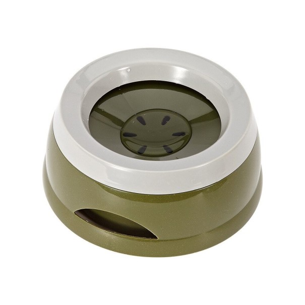 Bebedero para perros y gatos C750 verde militar