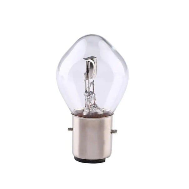 Bec halogen pentru motociclete B35 35 W 12 V cu bază tip bajonetă și bulb transparent Lumină albă 6000 K Pentru farurile motocicletelor și scuterelor 1