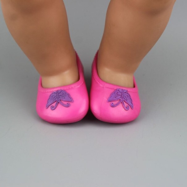 Bedrukte schoenen voor poppen 3