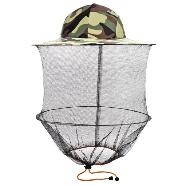 Beekeeping Camouflage Hat with Veil 1