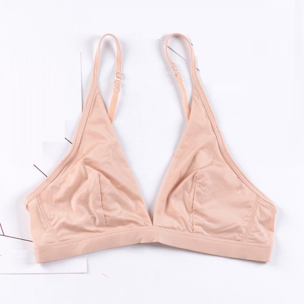 Beha met driehoekige cups roze XL