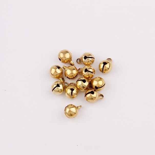 Bellen 30 stuks goud 6 mm