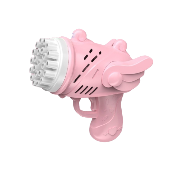 Bellenblaaslamp voor kinderen roze