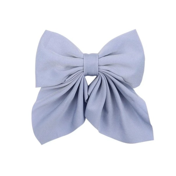Bentiță din satin pentru copii 11,5 cm Unicolor Clip tip duckbill Accesoriu elegant pentru păr pentru fete 17