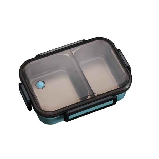 Bento box para comida azul