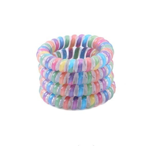Benzi de păr din plastic - 4 buc 6