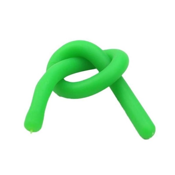 Benzi stretch pentru copii verde neon