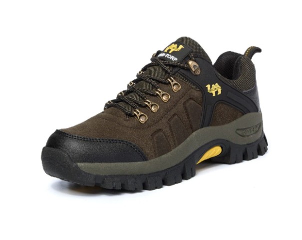 Bergsteigerschuhe gelb 45