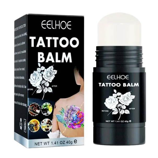 Beruhigender Tattoo-Balsam-Stick, 40 g, Tattoo-Salbe, Tattoo-Pflegecreme 1