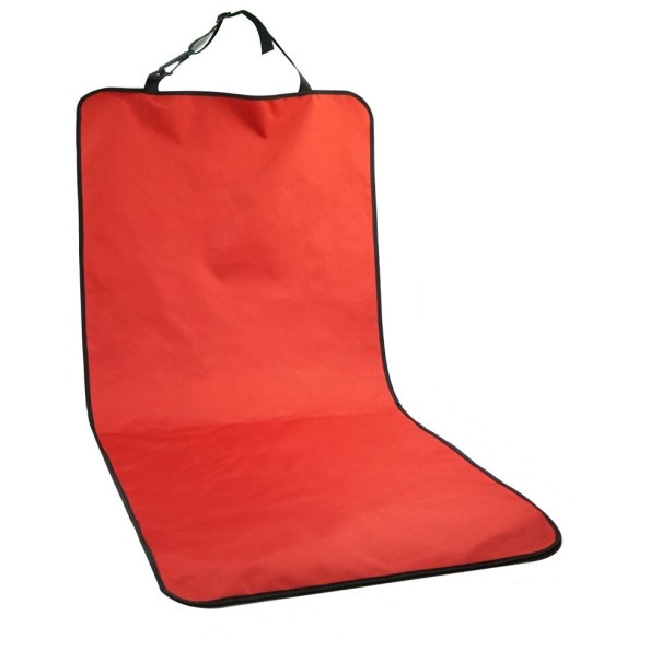 Beschermende autohoes voor hond rood