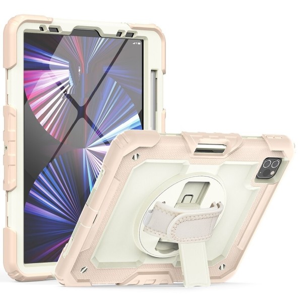 Beschermhoes met houder voor Apple iPad mini 4/5 rose gold