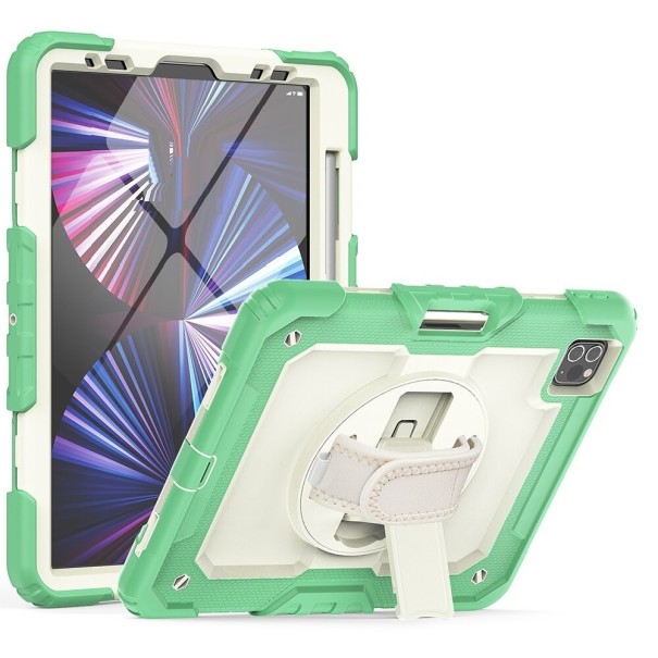 Beschermhoes met houder voor Apple iPad mini (6e generatie) 2021 lichtgroen