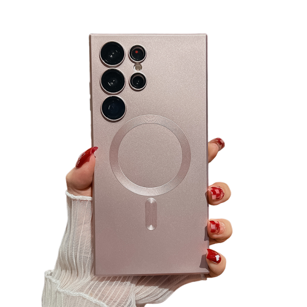 Beschermhoes met ondersteuning voor draadloos opladen voor Samsung Galaxy S23 Plus