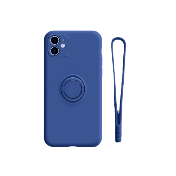 Beskyttende cover med magnet til Xiaomi Mi 11 Pro mørkeblå