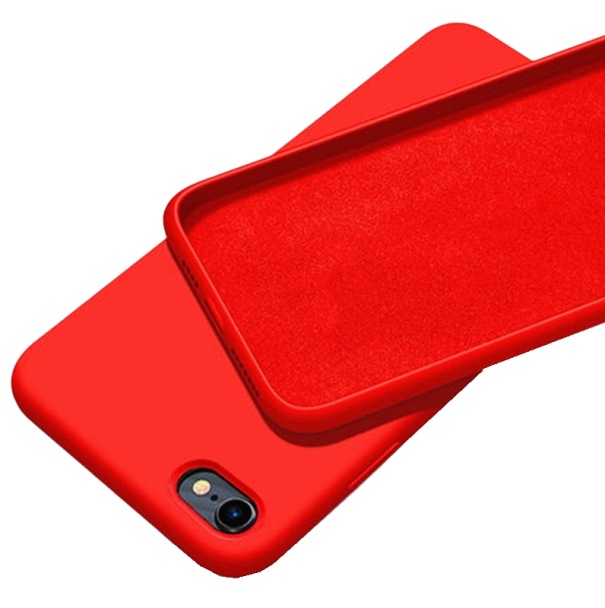 Beskyttende etui til iPhone 12 rød