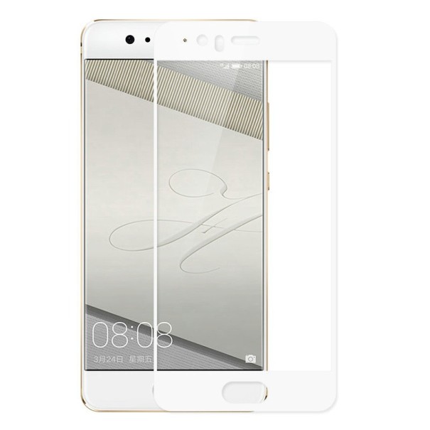 Beskyttende hærdet glas til Huawei J2031 hvid P8 Lite 2017
