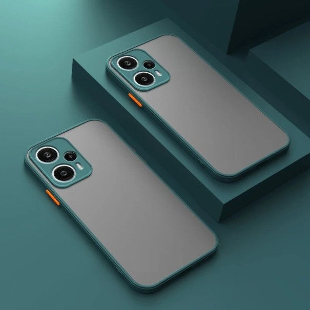 Beskyttende mat cover til Xiaomi Redmi Note 9 grøn