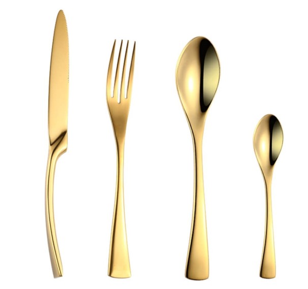 Besteckset 24-teilig C135 golden